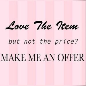 Make an offer on anything